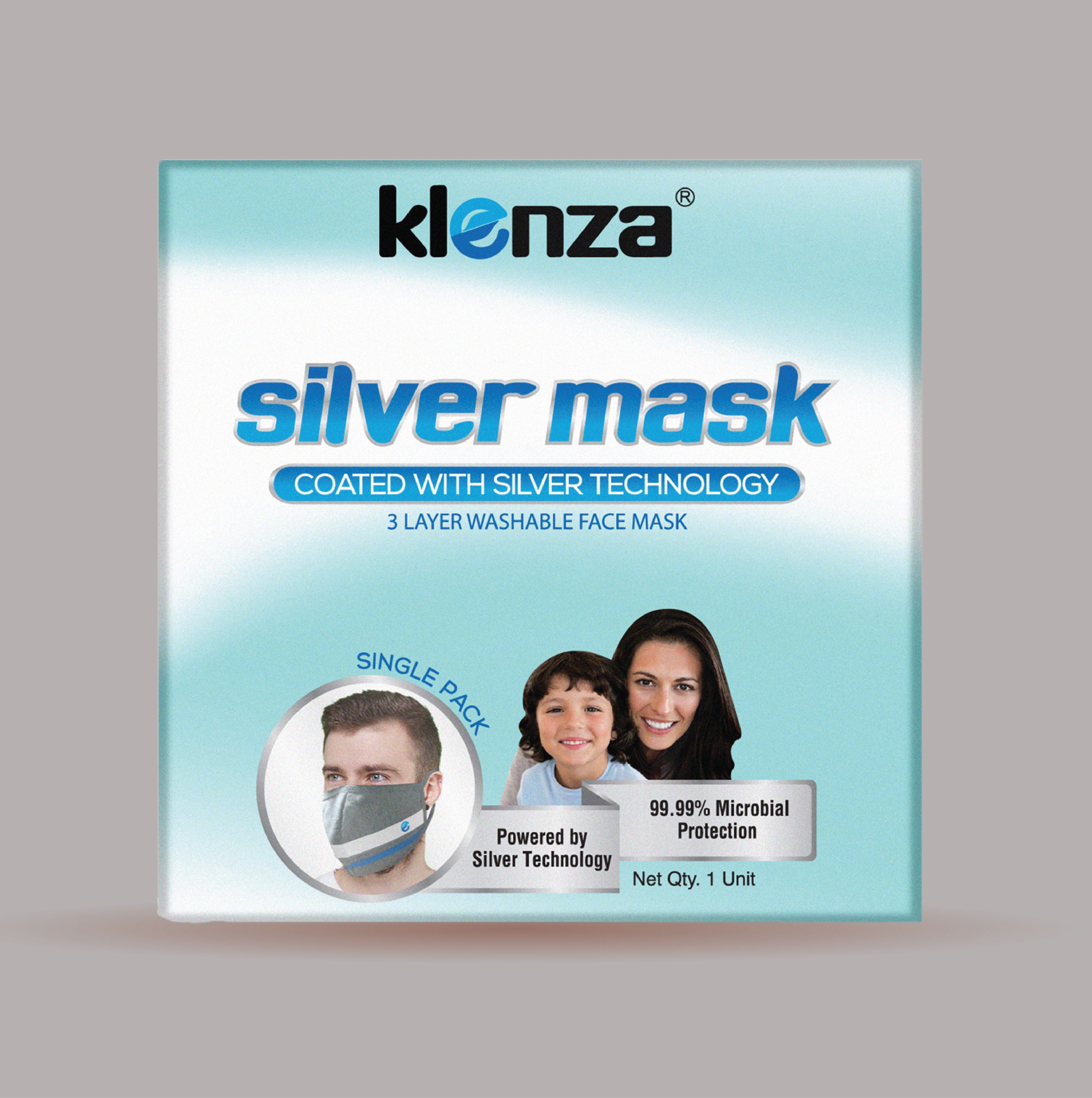 Klenza Mask Suitable for both Men & Women